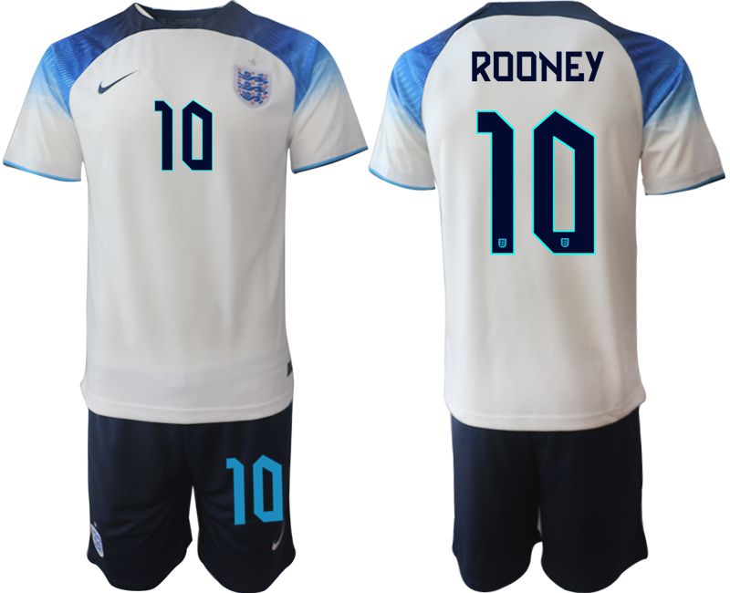 Men 2022 World Cup National Team England home white 10 Soccer Jerseys